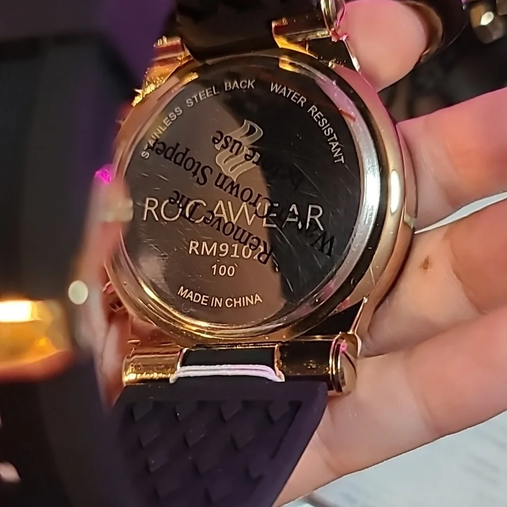 Rocawear Watch & Bracelet Set